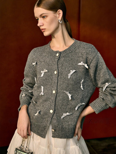 Bestickte Weste mit Perlenknöpfen einzigartig & elegant für Frauen