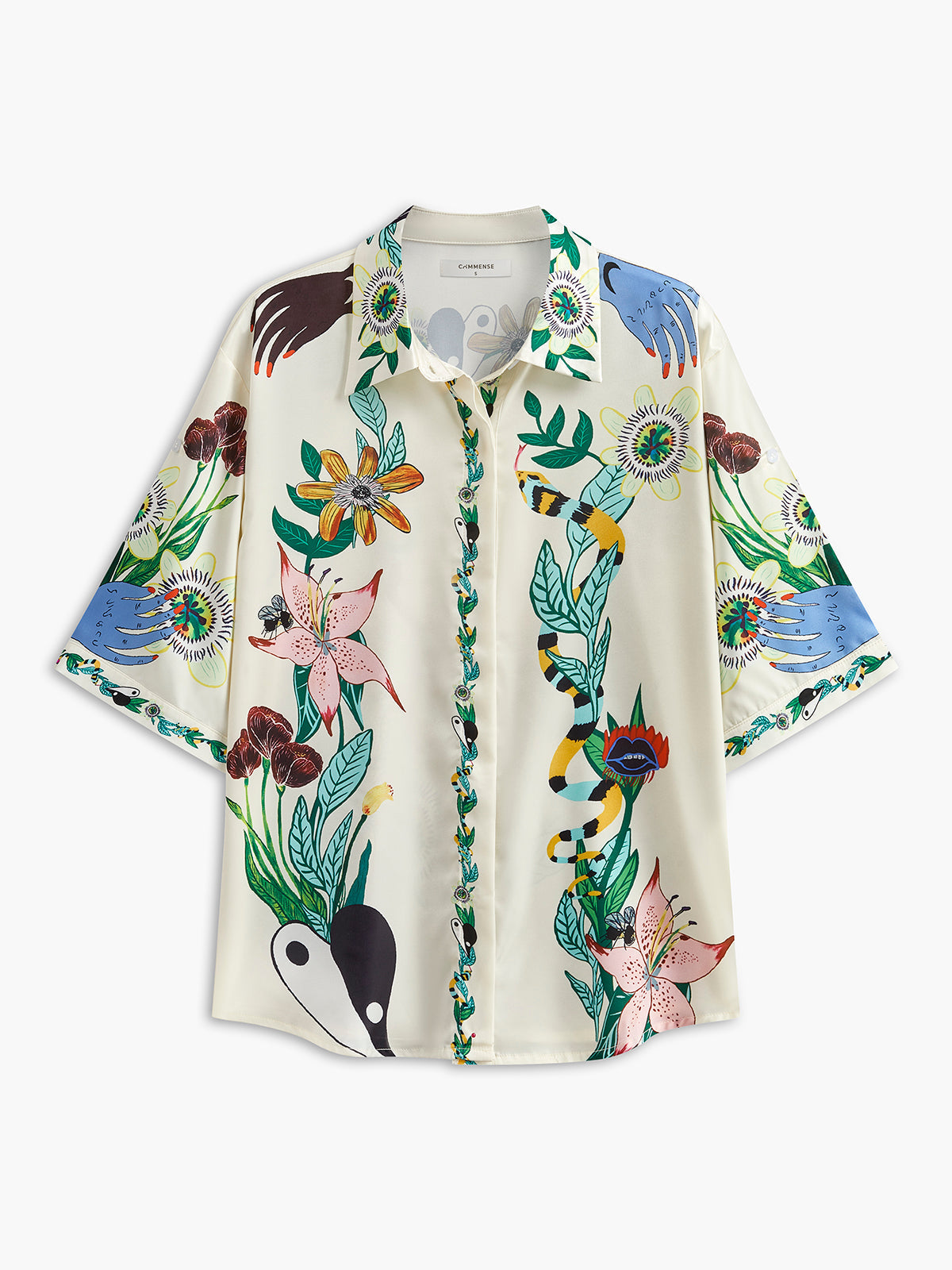 Carlota - Hosenset mit Blumendruck