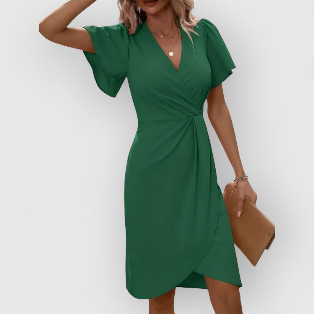 Brianna | Klassisches Wickelkleid