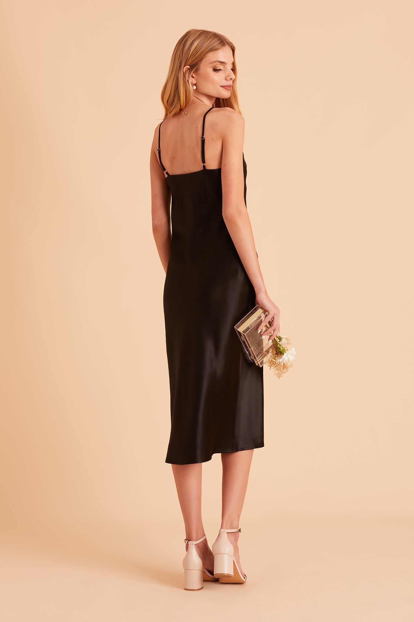 Avery - Midikleid aus Satin