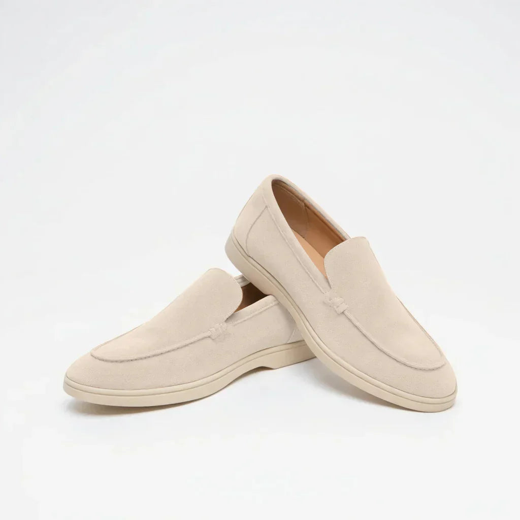 Brand & Belle | Old Money Wildleder Slipper