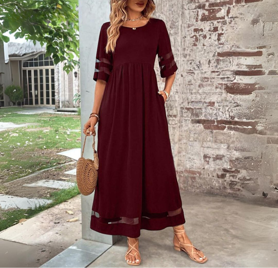 Beula - Zeitloses Eleganz-Maxikleid