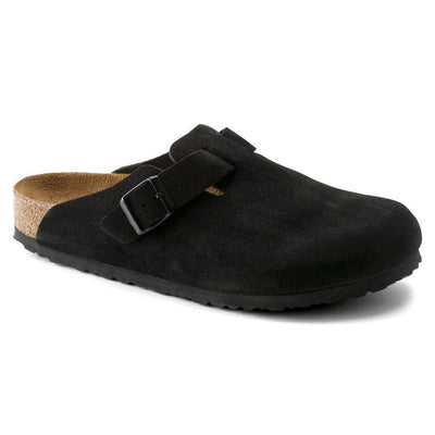 Wildleder-Loafer-Sandalen mit Schnalle für Herren