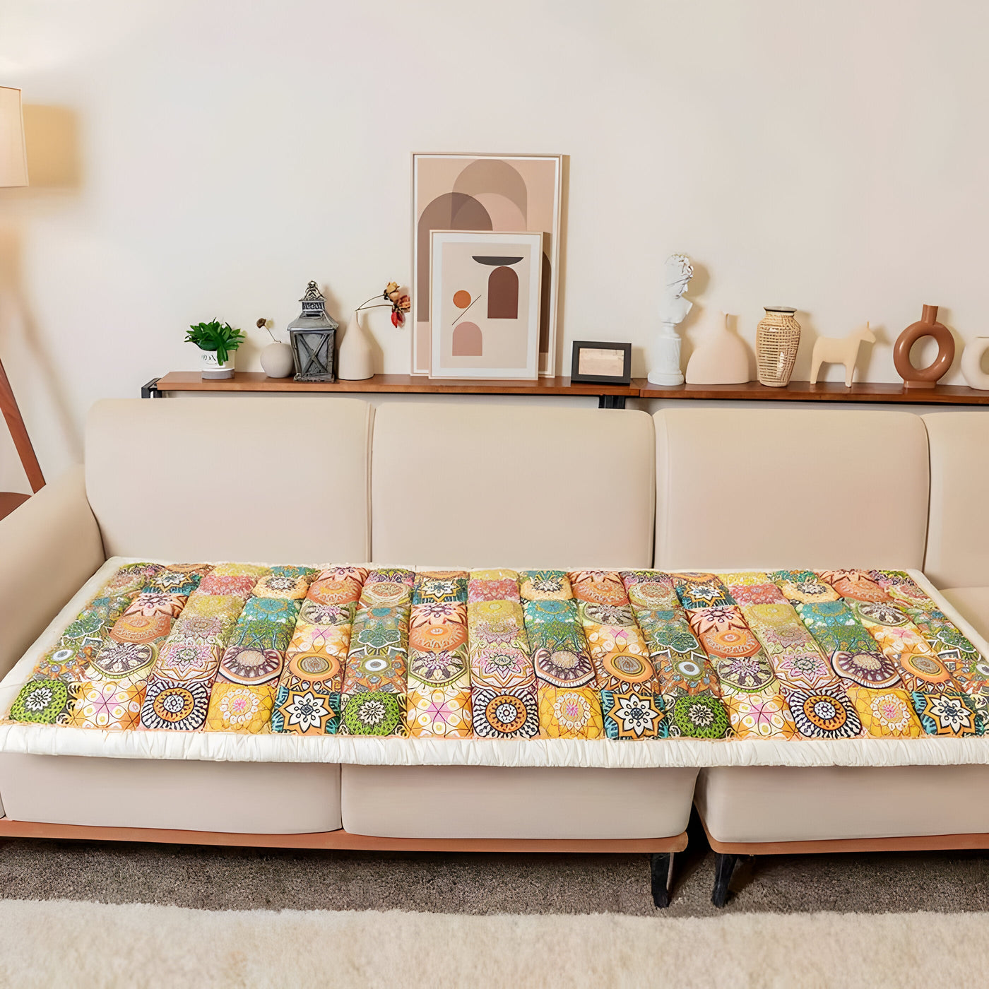 VelvaLoom Cover - Schicker Baumwoll-Schutzbezug für die Couch