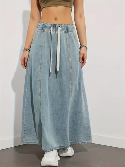 Bruna – Maxi-Jeansrock