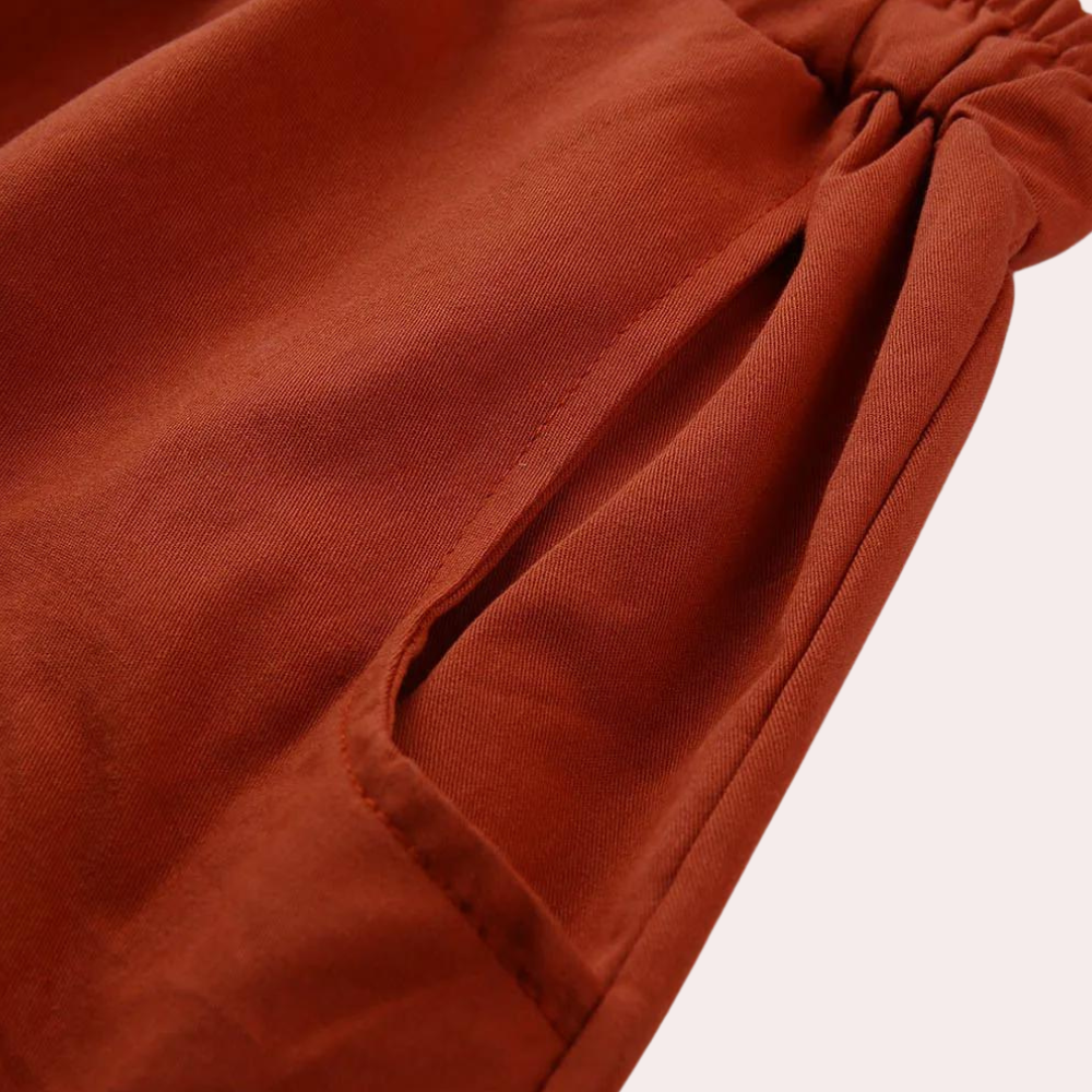 Damen Sommer-Haremshose mit Kordelzugbund