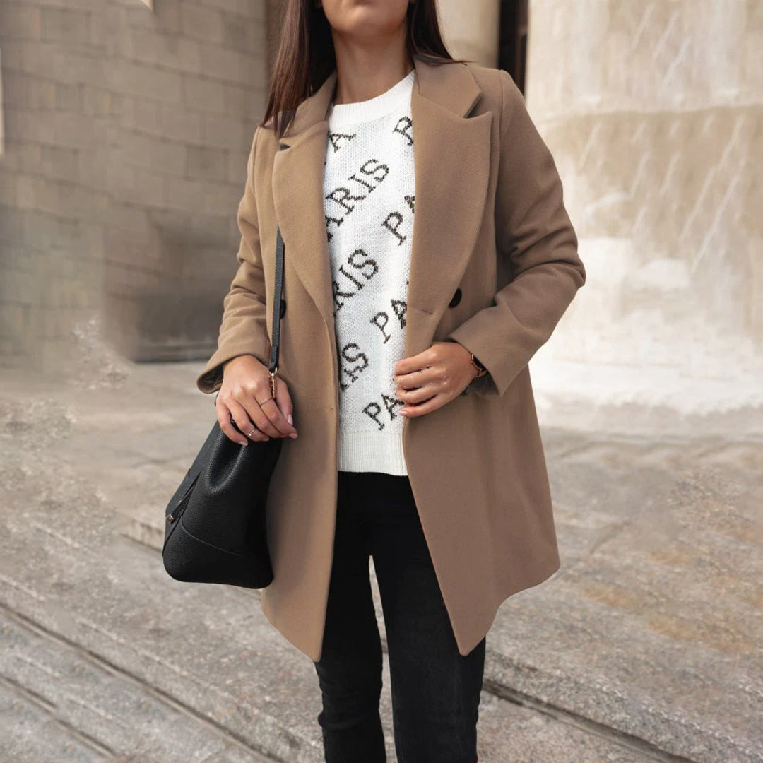 Langer Wintermantel für Frauen