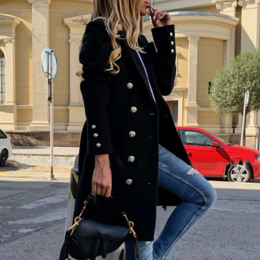 Langer Mantel für Frauen