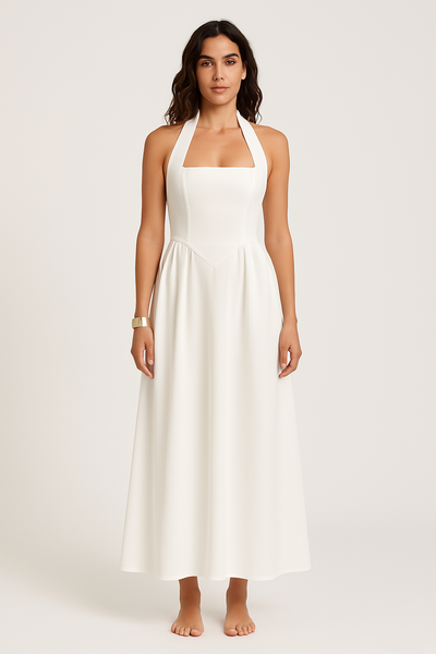 Britta - rückenfreies Abendkleid