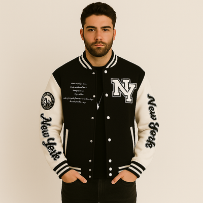 Marcus | Varsity Strickfleecejacke