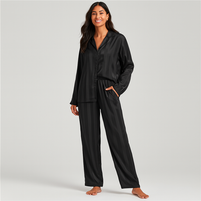 Gemütliches Damen-Pyjama-Set