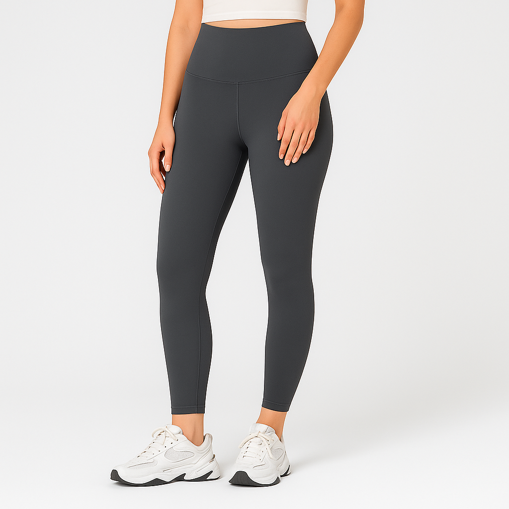 Yoga-Leggings mit hohem Bund für Damen – schweißableitende und dehnbare Sportbekleidung