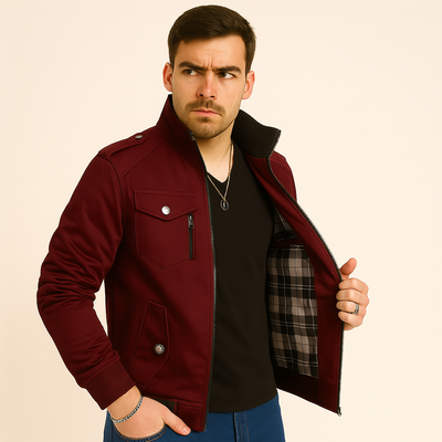 Connor Herren Cargojacke – Fleecegefütterter Outdoormantel