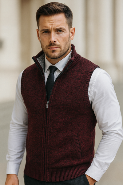 Herrenweste – Zeitloses Design, vielseitige Weste für Arbeit und Freizeit