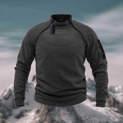 Taktischer Herren-Fleecepullover mit Taschen – vielseitig einsetzbar für Outdoor-Aktivitäten