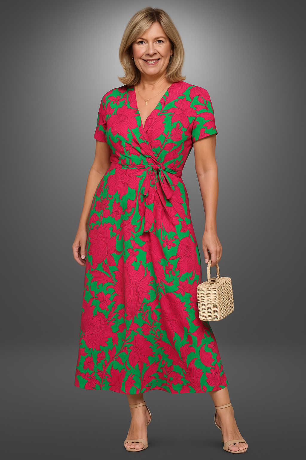 Senta©️ | Sommerkleid mit Blumenprint