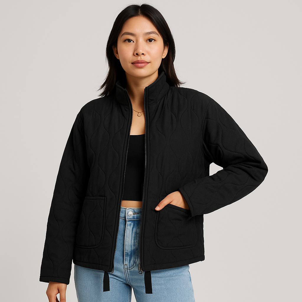 Celeste Damen-Trenchcoat aus Wolle