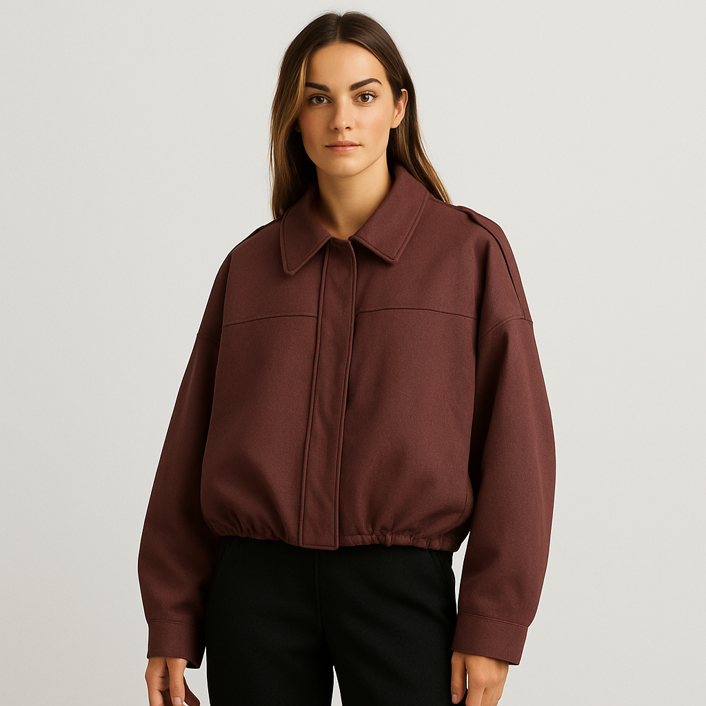 Celeste Damen-Trenchcoat aus Wolle