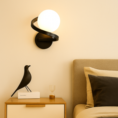 LumiSpire – Spirale LED-Wandleuchte mit modernem Design