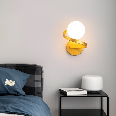 LumiSpire – Spirale LED-Wandleuchte mit modernem Design