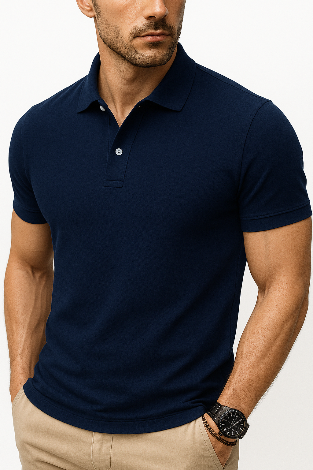 Herren Sportliches Poloshirt | Klassisch Elegant
