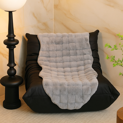 CloudHaven – Ultraweiches Plüschdecke mit rutschfester Rückseite