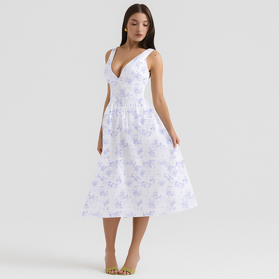 Alena – Elegantes und schmeichelhaftes Sommerkleid