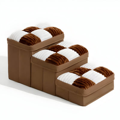 FetchFold Hundetreppe – Handgefertigte Hundetreppe mit Stauraum