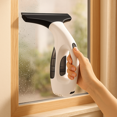 ClarityPro | Kabelloser Fenstersauger und Gummischaber