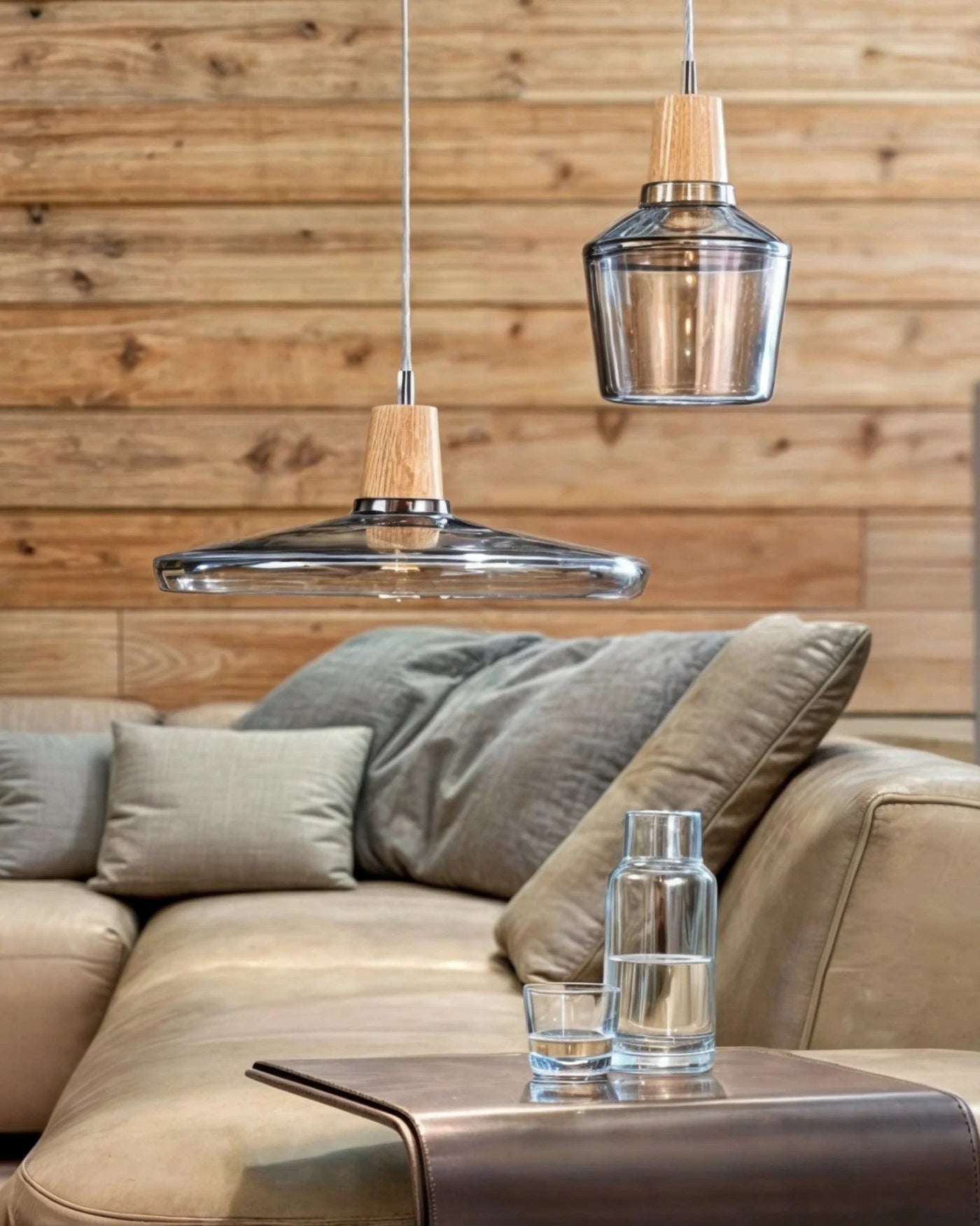 WoodenHalo Light – Moderne LED-Pendelleuchte