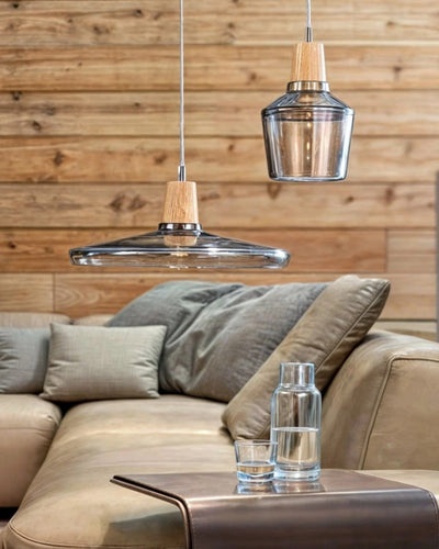 WoodenHalo Light – Moderne LED-Pendelleuchte