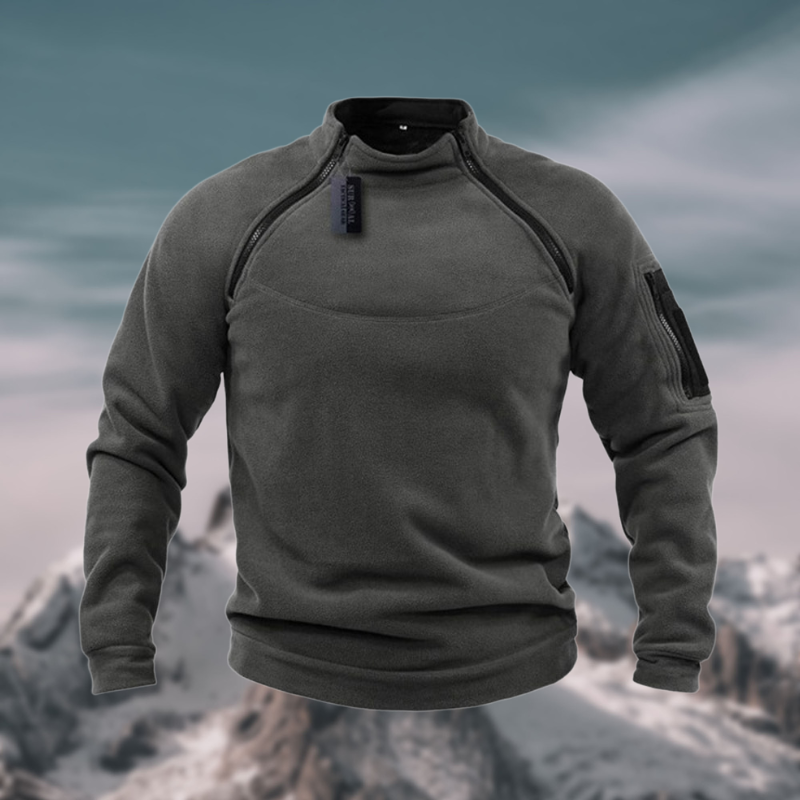 Pullover Herren Fleece Mit Reißverschluss | Outdoor Komfort