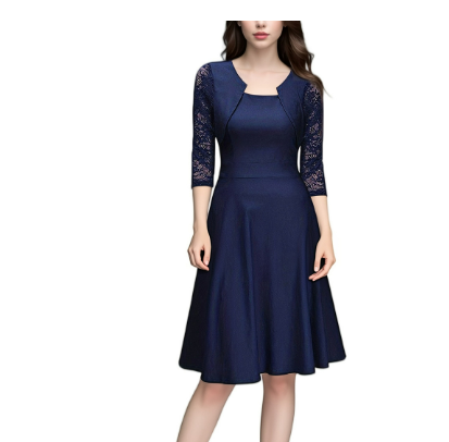 Cyrilla - Klassisches Damen Kleid