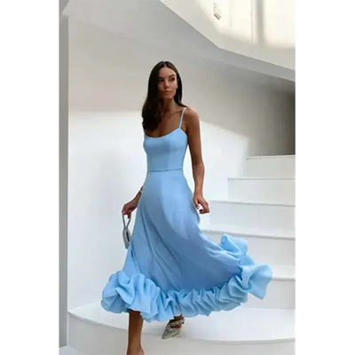 Dahlia - Damen Ärmelloses Partykleid