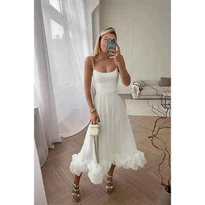 Dahlia - Damen Ärmelloses Partykleid