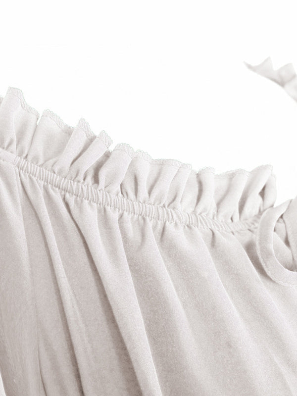 Damen Kleid Leicht Unregelmäßiger Schnitt Elegant