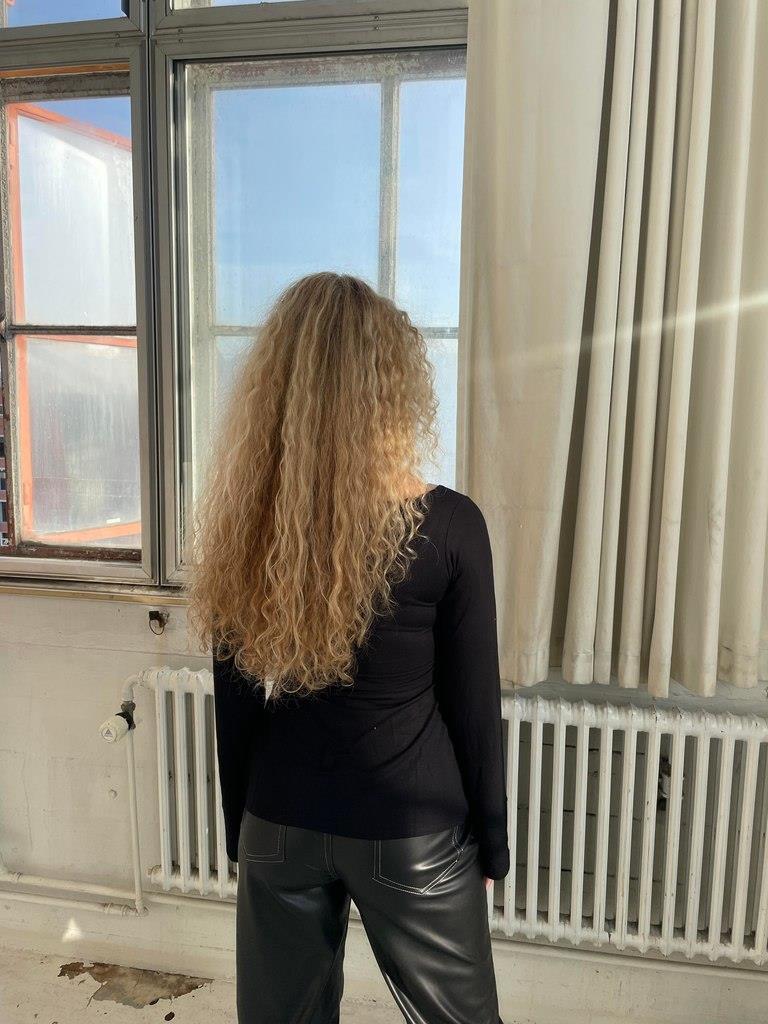 Damenbluse Viskose Knoten-Detail Elegant Festlich