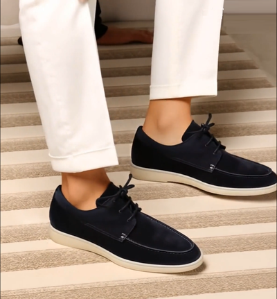 Dieter - Luxuriöse Leder-Loafer zum Schnüren für Herren