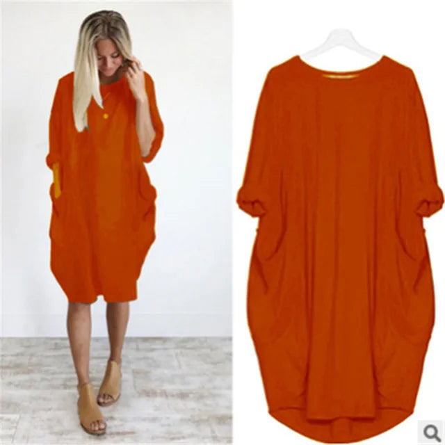 Renate® | Oversize-Kleid mit Taschen
