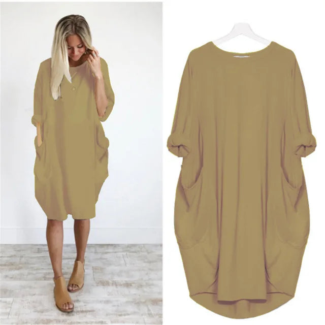 Renate® | Oversize-Kleid mit Taschen
