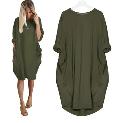 Renate® | Oversize-Kleid mit Taschen