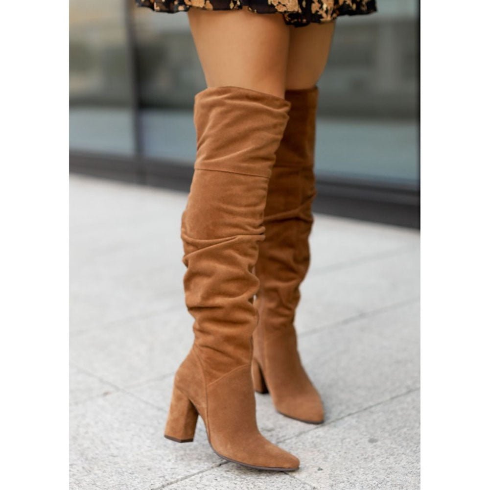 Elegante Overknee Winterstiefel für Stilbewusste
