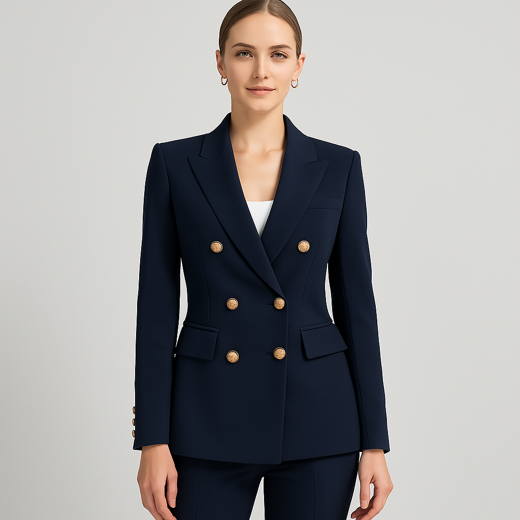 Eleganter 2-teiliger Damenanzug | Stilvolles Set aus Jacke und Hose für vielseitige Anlässe