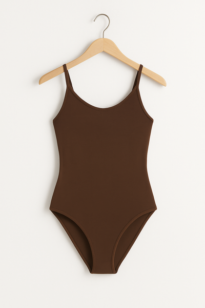 Nahtlos gerippter Bodysuit