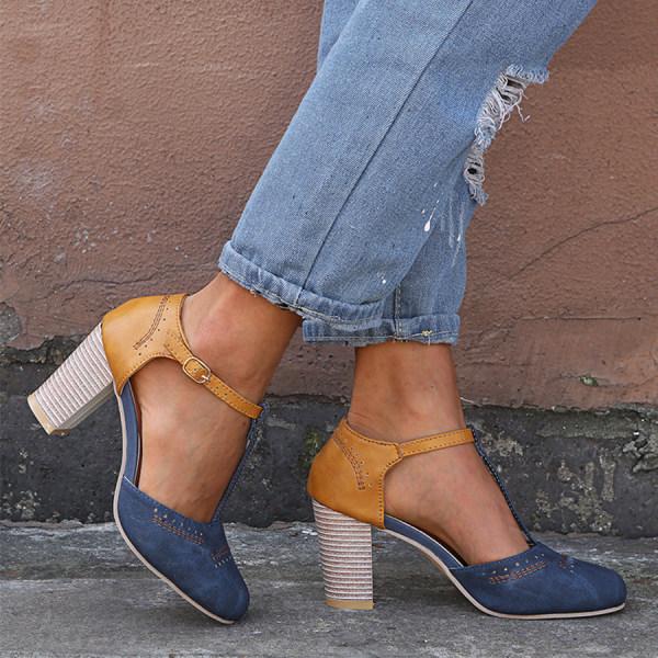 Enya - Schöne Plateu-Schuhe mit hohem Absatz für Damen