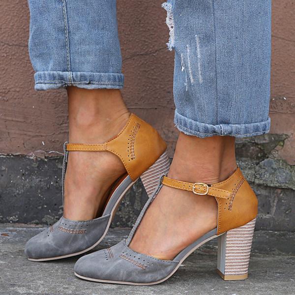 Enya - Schöne Plateu-Schuhe mit hohem Absatz für Damen