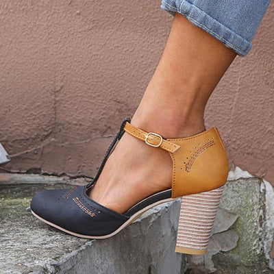 Enya - Schöne Plateu-Schuhe mit hohem Absatz für Damen