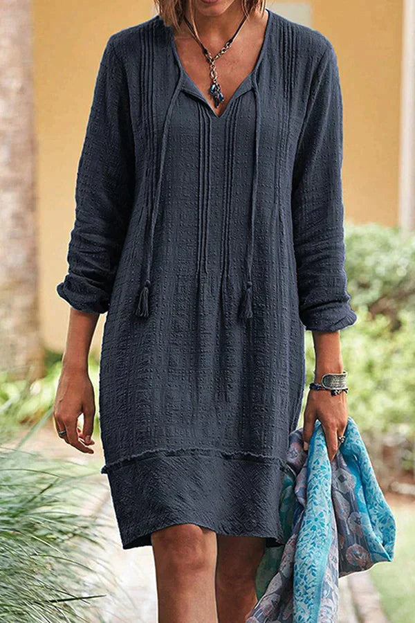 Evelina - Elegantes & Komfortables Sommerkleid