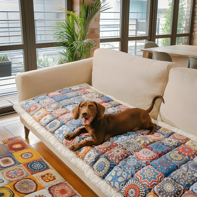 VelvaLoom Cover - Schicker Baumwoll-Schutzbezug für die Couch