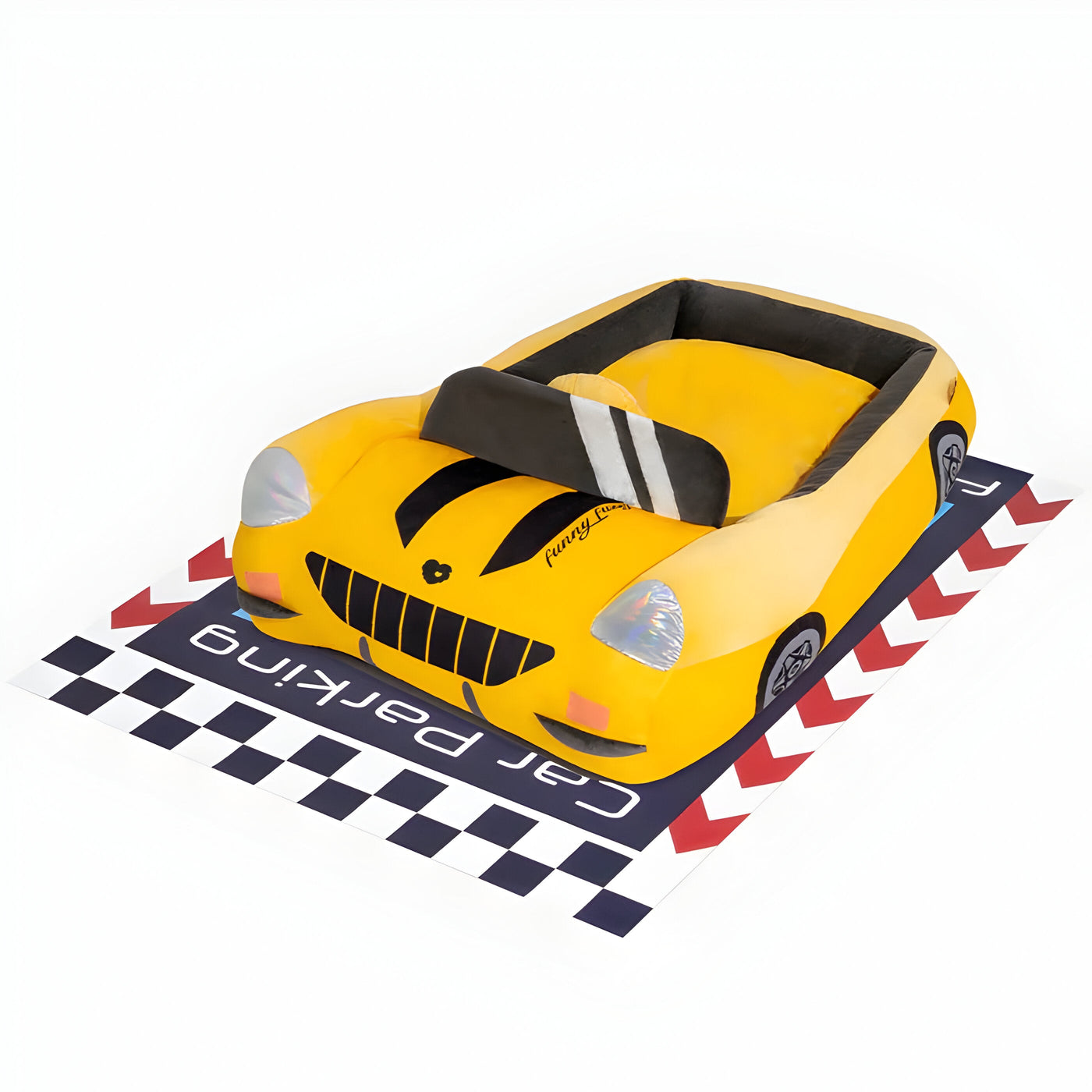 TurboPaws - Konvertierbares Rennwagen-Haustierbett